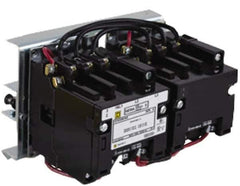 Square D - 3 Pole, 110 Coil VAC at 50 Hz and 120 Coil VAC at 60 Hz, 9 Amp NEMA Contactor - Open Enclosure, 50 Hz at 110 VAC and 60 Hz at 120 VAC - Industrial Tool & Supply