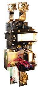 Square D - 3 Pole, 110 Coil VAC at 50 Hz and 120 Coil VAC at 60 Hz, 540 Amp NEMA Contactor - Open Enclosure, 50 Hz at 110 VAC and 60 Hz at 120 VAC - Industrial Tool & Supply