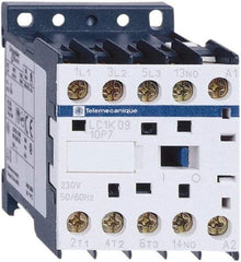 Schneider Electric - 3 Pole, 230 Coil VAC at 50/60 Hz, 16 Amp at 690 VAC, 20 Amp at 440 VAC and 9 Amp at 440 VAC, IEC Contactor - CSA, RoHS Compliant, UL Listed - Industrial Tool & Supply