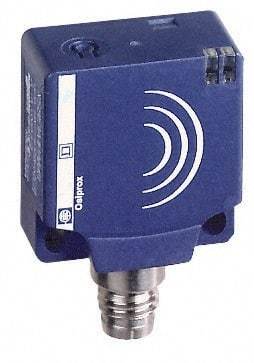 Telemecanique Sensors - NPN, 10 to 15mm Detection, Flat, Inductive Proximity Sensor - 3 Wires, IP67, 12 to 24 VDC, 26mm Wide - Industrial Tool & Supply