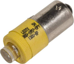 Schneider Electric - Pilot and Indicator Light Replacement LED - Amber, 120 VAC, 120 VDC - Industrial Tool & Supply