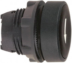 Schneider Electric - 22mm Mount Hole, Flush, Pushbutton Switch Only - Round, Black Pushbutton, Nonilluminated, Momentary (MO) - Industrial Tool & Supply