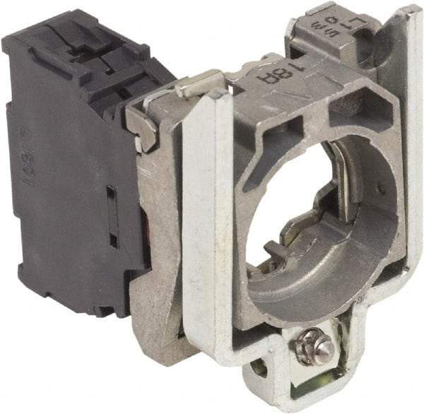 Schneider Electric - NC, Electrical Switch Contact Block - 0.87 Inch Hole, 22mm Hole - Industrial Tool & Supply