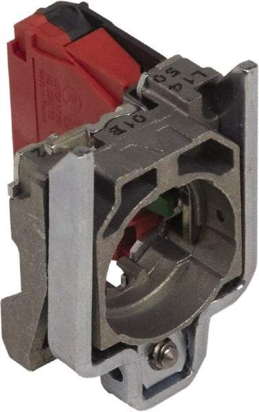 Schneider Electric - Electrical Switch Contact Block - 0.87 Inch Hole, 22mm Hole - Industrial Tool & Supply