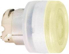 Schneider Electric - 22mm Mount Hole, Flush, Pushbutton Switch Only - Round, Blue Pushbutton, Nonilluminated, Momentary (MO) - Industrial Tool & Supply
