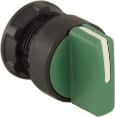 Schneider Electric - 22mm Mount Hole, 3 Position, Handle Operated, Selector Switch Only - Green, Maintained (MA), Nonilluminated, Shock, Vibration and Water Resistant - Industrial Tool & Supply