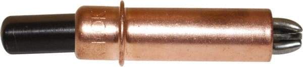 Zephyr Tool Group - 1/4 Drill 1/4" Pin Diam, Copper Cleco Fastener - Standard Length, 0 to 1/2" Grip - Industrial Tool & Supply