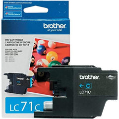 Brother - Cyan Ink Cartridge - Use with Brother MFC-J280W, J425W, J430W, J435W, J625DW, J825DW, J835DW - Industrial Tool & Supply