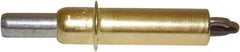 Zephyr Tool Group - #10 3/16" Pin Diam, Brass Cleco Fastener - Standard Length, 0 to 1/4" Grip - Industrial Tool & Supply