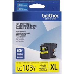 Brother - Yellow Ink Cartridge - Use with Brother DCP-J152W, MFC-J245, J285DW, J4310DW, J4410DW, J450DW, J4510DW, J4610DW, J470DW, J4710DW, J475DW, J650DW, J6520DW, J6720DW, J6920DW, J870DW, J875DW - Industrial Tool & Supply
