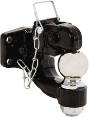 Buyers Products - 16,000 Lb Capacity, 6.86" Long, 2-5/16" Shank, Pintle Hook Hitch Drawbar with Ball - Vehicle Class Unrated, 9/16" Ball Hole Diam, 2-5/16" Ball Diam - Industrial Tool & Supply