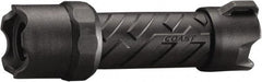 Coast Cutlery - White LED Bulb, 250 Lumens, Industrial/Tactical Flashlight - Black Stainless Steel Body, 3 AAA Batteries Included - Industrial Tool & Supply