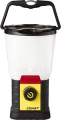 Coast Cutlery - White, Red LED Bulb, 375 Lumens, Industrial/Tactical Flashlight - Black Plastic Body, 0 D Batteries Not Included - Industrial Tool & Supply
