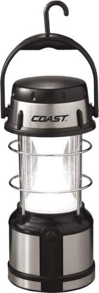 Coast Cutlery - White, Red LED Bulb, 460 Lumens, Industrial/Tactical Flashlight - Black Aluminum Body, 0 D Batteries Not Included - Industrial Tool & Supply