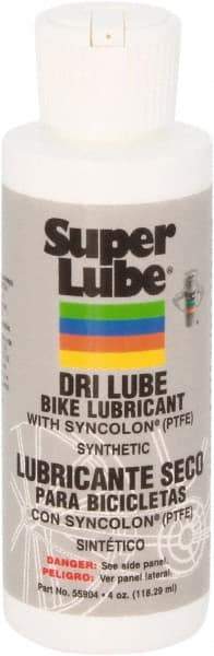 Synco Chemical - 4 oz Bottle General Purpose Chain & Cable Lubricant - Translucent, -45 to 450°F - Industrial Tool & Supply