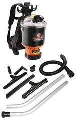 Hoover - Backpack Vacuum Cleaner - 1.3 hp, 8.5 Amps, 9.2 Lb, Accessories Included - Industrial Tool & Supply