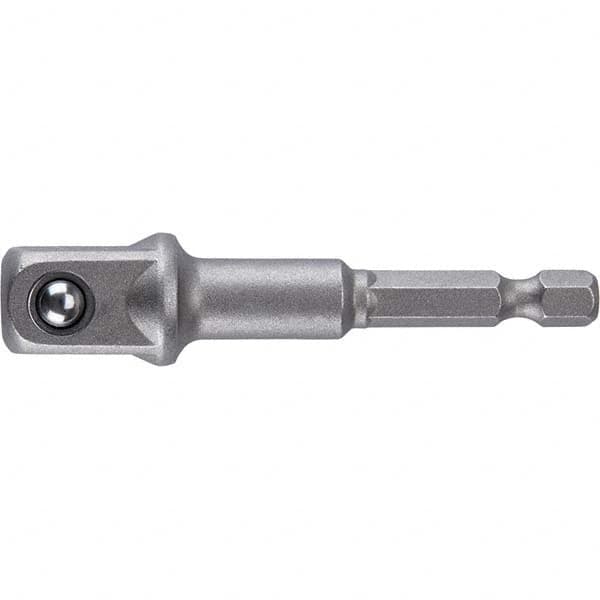 Irwin - Power & Impact Screwdriver Bits & Holders Bit Type: Socket Adapter Hex Size (Inch): 1/4 - Industrial Tool & Supply