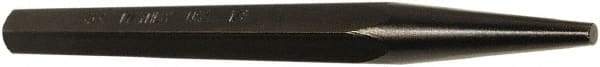 Mayhew - 1/4" Starter Punch - 5" OAL, Alloy Steel - Industrial Tool & Supply