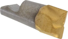 Seco - MM10 MD04 Grade T60M Carbide End Milling Tip Insert - TiAlN/TiN Finish, 2 Flutes, 3/8" Cutting Diam, 0.27" Depth of Cut, 0.334" Extension, 0.016" Cnr Rad - Industrial Tool & Supply