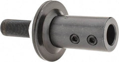 Value Collection - 3-1/2" Long x 1-5/8" Diam x 1/2-20 Thread Size Motor Arbor - 1-1/4" Max Wheel Width, Compatible with 1/2" Shaft Diam, 1/2" Hole Size - Industrial Tool & Supply