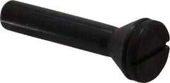 Value Collection - 1/4" Hole, Screw Lock Wheel Mandrel - 2" OAL, 1/4" Max Wheel Width, 3/8" Shank Diam - Industrial Tool & Supply