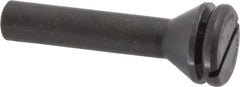 Value Collection - 3/8" Hole, Screw Lock Wheel Mandrel - 2" OAL, 1/4" Max Wheel Width, 3/8" Shank Diam - Industrial Tool & Supply