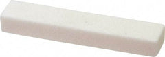 Norton - 60 Grit Aluminum Oxide Rectangular Dressing Stick - 4 x 1/2 x 3/4, Medium Grade, Vitrified Bond - Industrial Tool & Supply