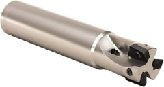 Seco - 12mm Cut Diam, 5mm Max Depth of Cut, 10mm Shank Diam, 120mm OAL, Indexable Square Shoulder End Mill - XO.. 0602 Inserts, Cylindrical Shank, 90° Lead Angle, Series Nano Turbo - Industrial Tool & Supply