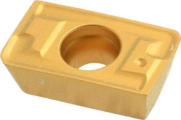 Seco - APFT160416 M13 Grade T25M Carbide Milling Insert - TiCN/TiC/TiCN/TiN Finish, 0.187" Thick, 1/16" Corner Radius - Industrial Tool & Supply