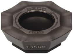 Seco - OFEX05T305 M08 Grade T350M Carbide Milling Insert - TiCN/Al2O3 Finish, 0.148" Thick, 1/2" Inscribed Circle - Industrial Tool & Supply