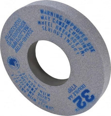 Norton - 12" Diam x 5" Hole x 1-1/2" Thick, H Hardness, 46 Grit Surface Grinding Wheel - Aluminum Oxide, Type 1, Coarse Grade, 2,070 Max RPM, Vitrified Bond, No Recess - Industrial Tool & Supply