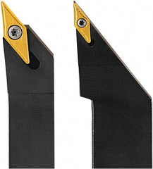 Seco - SVJB, Right Hand Cut, 93° Lead Angle, 16mm Shank Height x 16mm Shank Width, Neutral Rake Indexable Turning Toolholder - 100mm OAL, VB.T 1102.. Insert Compatibility, Series Screw Lock - Industrial Tool & Supply