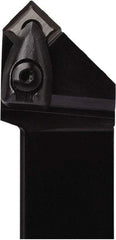 Seco - DSSN, Left Hand Cut, 45° Lead Angle, 25mm Shank Height x 25mm Shank Width, Negative Rake Indexable Turning Toolholder - 157.1mm OAL, SNM..0903.. Insert Compatibility, Series Dual Clamp - Industrial Tool & Supply