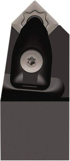 Seco - DSDN, Neutral Cut, 45° Lead Angle, 32mm Shank Height x 32mm Shank Width, Negative Rake Indexable Turning Toolholder - 170mm OAL, SN..1204.. Insert Compatibility, Series Dual Clamp - Industrial Tool & Supply