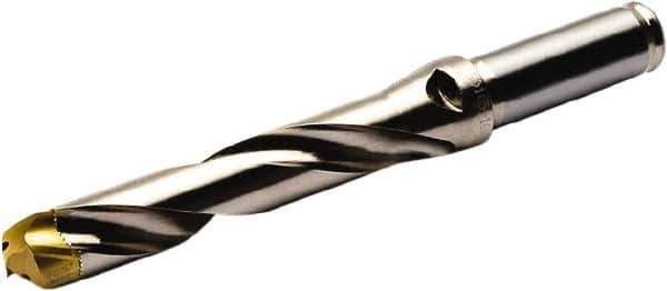 Seco - 13 to 13.99mm Diam, 5xD, 65mm Max Depth, 5/8" Shank Diam, 2-29/32" Flute, 5.586" OAL, Replaceable Tip Drill - SD105 Toolholder, Series Crownloc - Industrial Tool & Supply