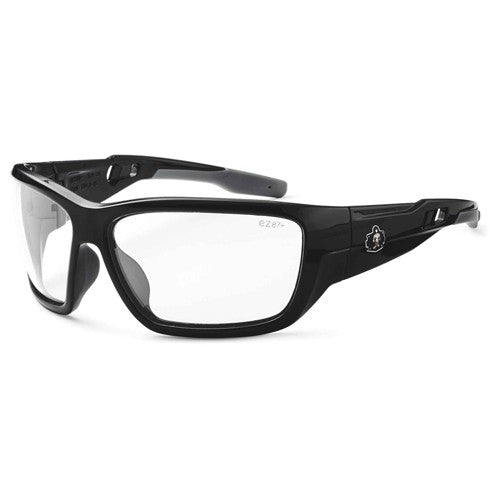 Baldr Clear Lens Black Safety Glasses - Industrial Tool & Supply