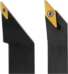 Seco - SVAB, Right Hand Cut, 90° Lead Angle, 16mm Shank Height x 16mm Shank Width, Neutral Rake Indexable Turning Toolholder - 100mm OAL, VB..1604.., VCG..1604.. Insert Compatibility, Series Screw Lock - Industrial Tool & Supply