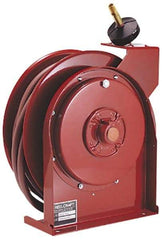 Reelcraft - 17' Spring Retractable Hose Reel - 300 psi, Hose Included - Industrial Tool & Supply