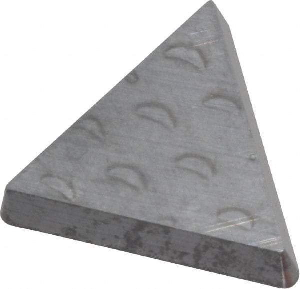 Seco - TPG322 Grade 883 Carbide Turning Insert - Uncoated, 60° Triangle, 3/8" Inscr Circle, 1/8" Thick, 1/32" Corner Radius - Industrial Tool & Supply