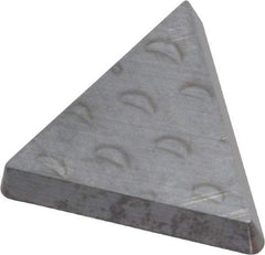 Seco - TPG322 Grade 883 Carbide Turning Insert - Uncoated, 60° Triangle, 3/8" Inscr Circle, 1/8" Thick, 1/32" Corner Radius - Industrial Tool & Supply
