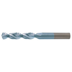#6 RHS / RHC HSS-CO 8% (M42) 135 Degree Split Point Q-Cobalt Wide Land Parabolic Drill - TiCN - Exact Industrial Supply