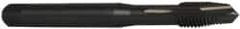 OSG - M10x1.50 Metric Coarse, 3 Flute, Oxide Finish, Vanadium High Speed Steel Spiral Point Tap - Plug Chamfer, Right Hand Thread, 100mm OAL, 1-1/4" Thread Length, 0.381" Shank Diam, 6H Class of Fit, Series 259 - Exact Industrial Supply