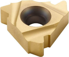 Seco - 22NR Internal Right Hand 5 API V 0.040 Laydown Threading Insert - Grade CP500, TiAlN/TiN Coated Carbide, 12.7mm Inscribed Circle - Industrial Tool & Supply