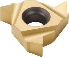 Seco - 27NR Internal Right Hand ISO Laydown Threading Insert - Grade CP300, TiAlN/TiN Coated Carbide, 15.88mm Inscribed Circle - Industrial Tool & Supply