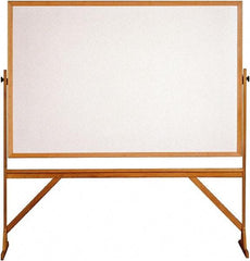 Ghent - 78" High x 77" Wide Reversible Dry Erase Board - Acrylate, 23-1/2" Deep - Industrial Tool & Supply