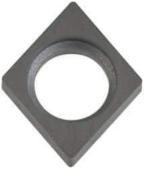 Seco - 7/16" Inscribed Circle, Diamond (Shape) Turning Shim for Indexables - 1/8" Thick, CCMM12 Shim Style, Negative Rake - Industrial Tool & Supply