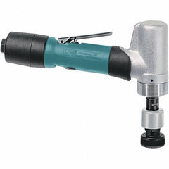 Dynabrade - 3,200 OPM, 24 CFM Air Consumption, Right Angle Air Orbital Sander - Round Pad, 1/4 NPT Inlet - Industrial Tool & Supply