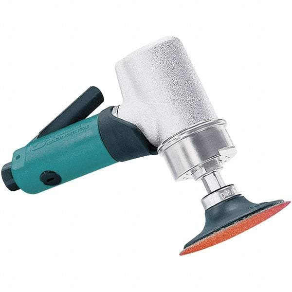 Dynabrade - 3" Max Disc, 20,000 RPM, Pneumatic Handheld Disc Sander - 36 CFM, 1/4 NPT Inlet, 0.7 hp, 90 psi - Industrial Tool & Supply