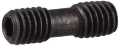 Seco - Differential Screw for Indexables - 3/8-24 Thread, Industry Std XNS-610, For Use with Clamps - Industrial Tool & Supply