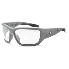 Baldr Clear Lens Matte Gray Safety Glasses - Industrial Tool & Supply